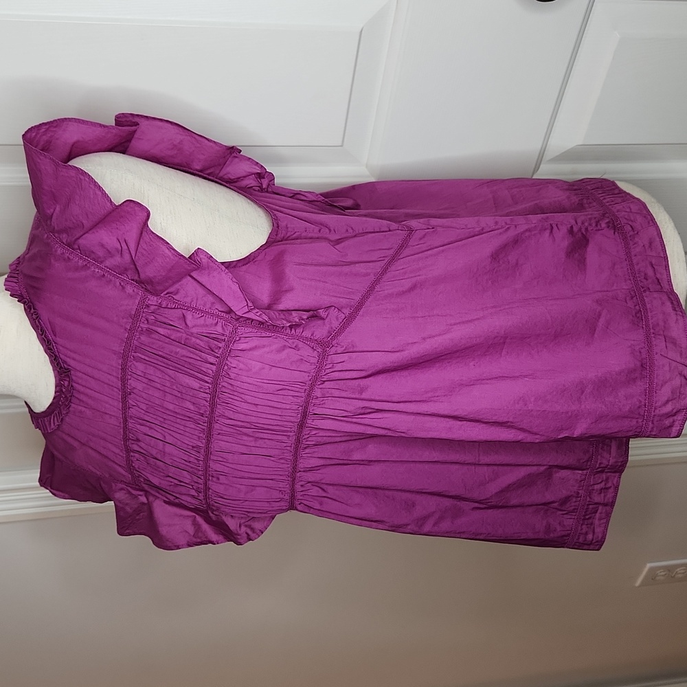 Rails Filomena Berry Ruffle Top Size S - Picture 3 of 14